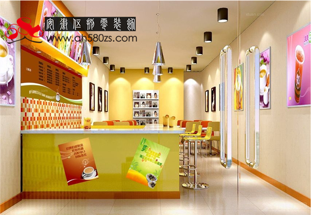 奶茶店装修