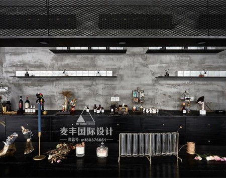 工业风花店装修设计