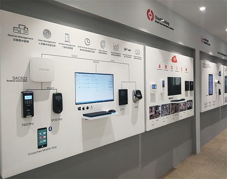 安防展厅装修设计效果图