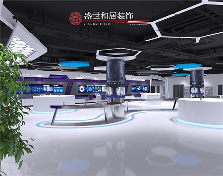 只能科技展厅装修设计效果图
